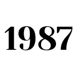 Rocznik 1987 Znaczki pocztowe Polska Poland Postage stamps 1987