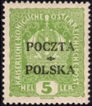 Nazwa: Wydanie prowizoryczne tzw. krakowskie znaczek nr 31