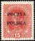 Wydanie prowizoryczne tzw. krakowskie znaczek nr 35