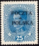 Wydanie prowizoryczne tzw. krakowskie znaczek nr 37