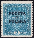 Wydanie prowizoryczne tzw. krakowskie znaczek nr 46