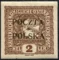 Wydanie prowizoryczne tzw. krakowskie znaczek nr 50