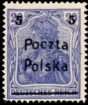 Wydanie przedrukowane Dyrekcji Poczty i Telekomunikacji w Poznaniu znaczek nr 68