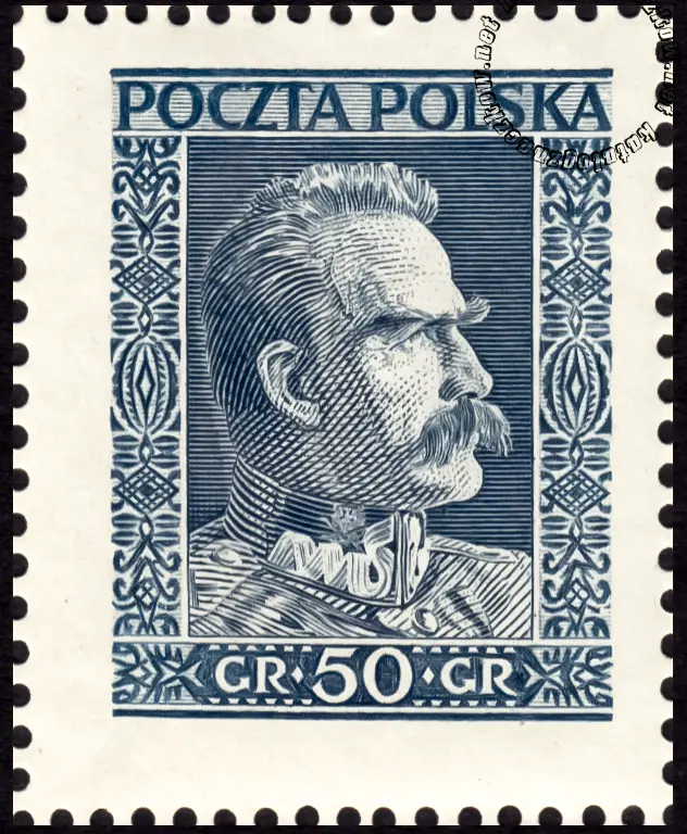 Wizyta króla Rumunii w Polsce znaczek nr 301