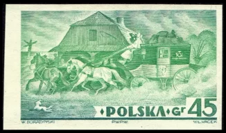 V Ogólnopolska Wystawa Filatelistyczna w Warszawie znaczek nr 306A