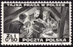 Polskie siły zbrojne w walce z Niemcami - znaczek nr O338