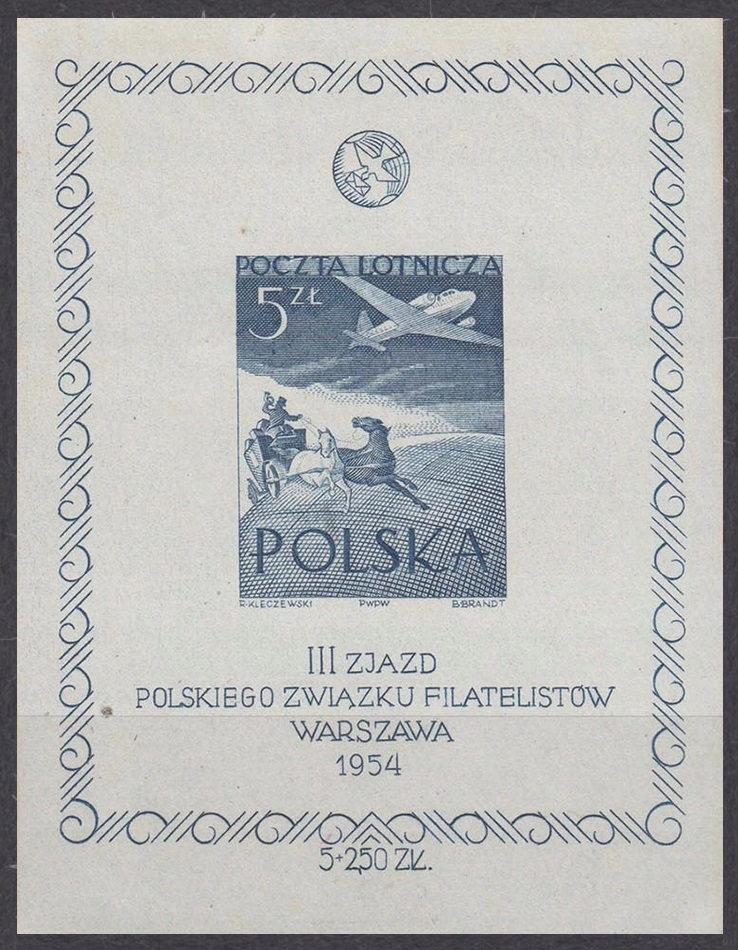 III Zjazd Polskiego Związku Filatelistów – Blok 13ND