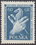 I Szachowe Mistrzostwa Świata Głuchych w Warszawie - 811