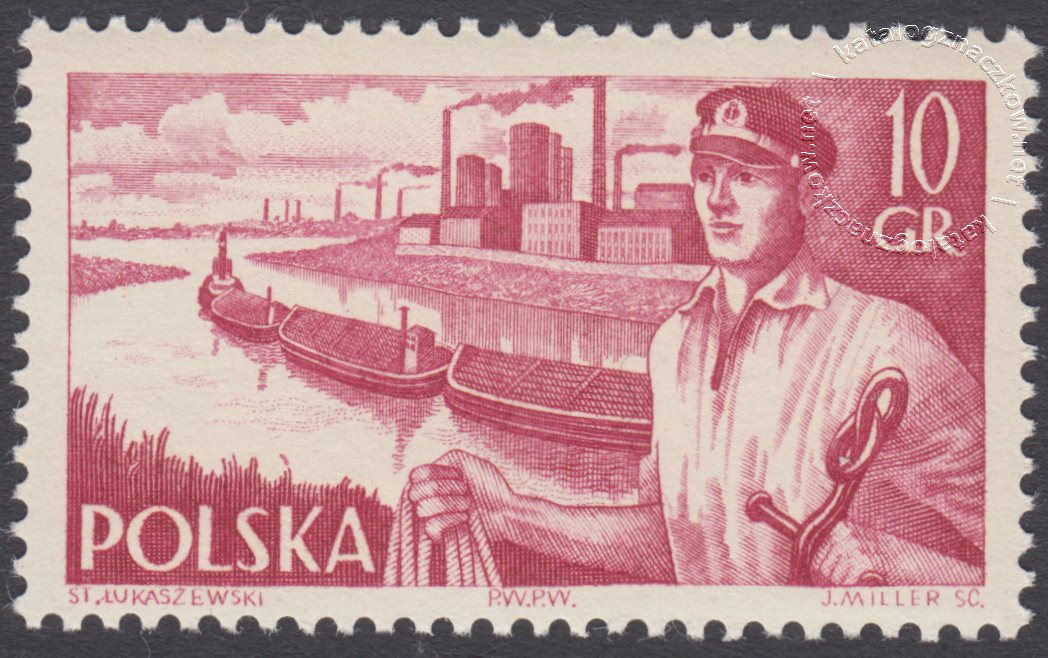 Statki polskie znaczek nr 816