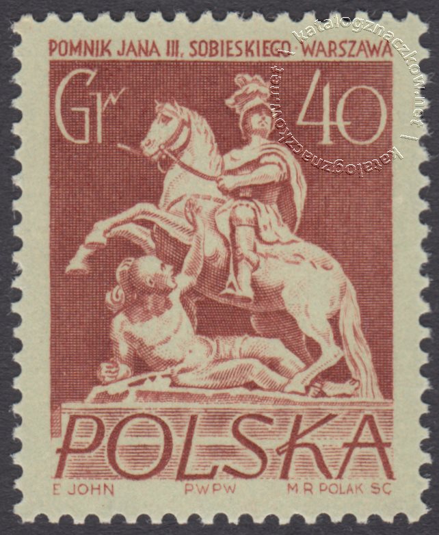 Pomniki Warszawy znaczek nr 831