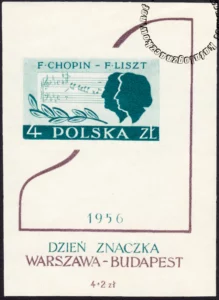 Dzień Znaczka Warszawa - Budapeszt - Blok 18