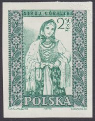 Polskie stroje ludowe - 1000A