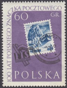 100 lecie polskiego znaczka pocztowego - 1008