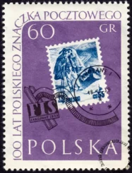 100 lecie polskiego znaczka pocztowego - 1008