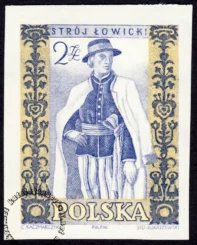 Polskie stroje ludowe - 1014A