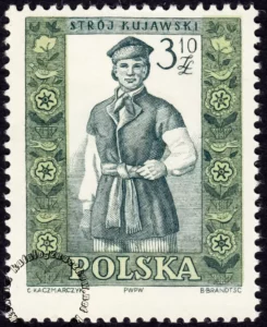 Polskie stroje ludowe - 1016B