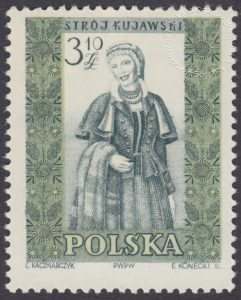 Polskie stroje ludowe - 1017B