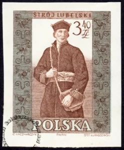 Polskie stroje ludowe - 1018A