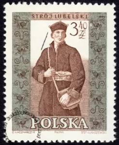 Polskie stroje ludowe - 1018B