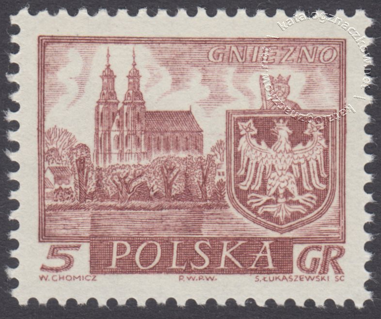Historyczne miasta polskie znaczek nr 1044