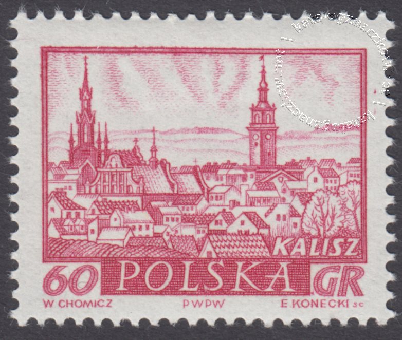 Historyczne miasta polskie znaczek nr 1049
