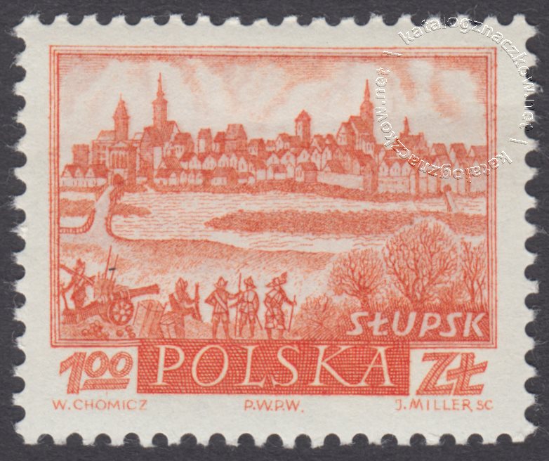 Historyczne miasta polskie znaczek nr 1052