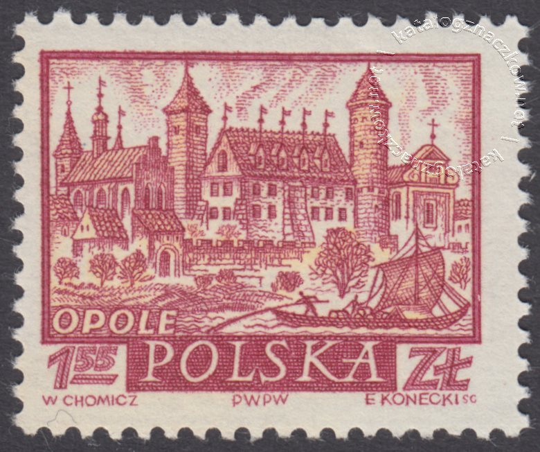 Historyczne miasta polskie znaczek nr 1056