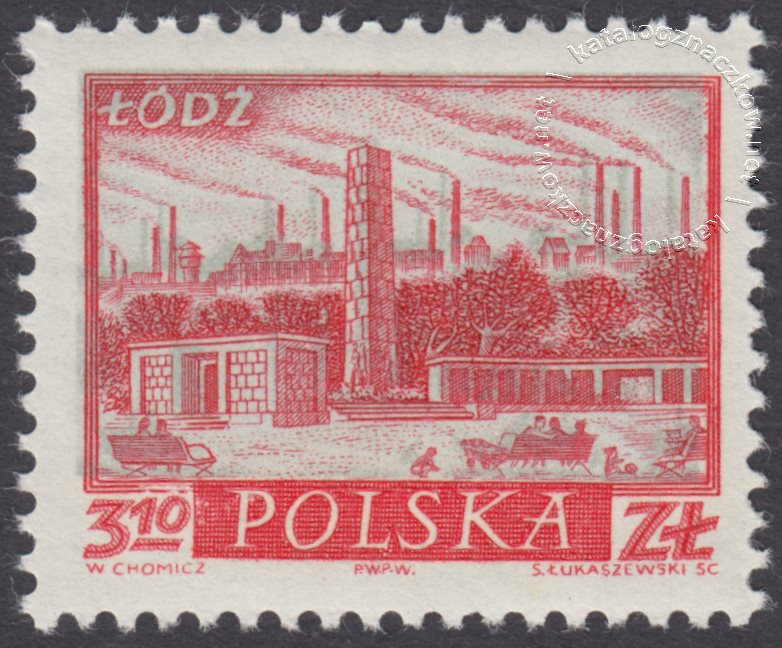 Historyczne miasta polskie znaczek nr 1060