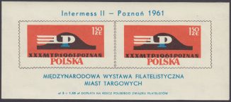 Międzynarodowa Wystawa Filatelistyczna Miast targowych - Blok 23II