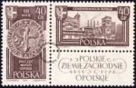 Polskie Ziemie Zachodnie znaczki nr 1103-1104
