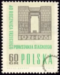 40 rocznica III Powstania Śląskiego znaczek nr 1115