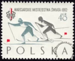 Narciarskie mistrzostwa Świata w Zakopanem znaczek nr 1149A