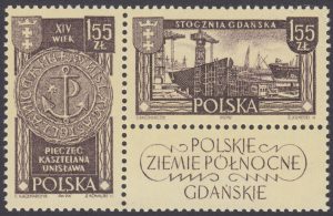 Polskie Ziemie Północne znaczki nr 1173-1174