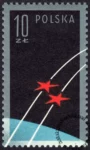 Pierwszy zespołowy lot kosmiczny znaczek numer 1204