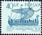 Statki żaglowe znaczek nr 1239