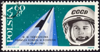 Drugi zespołowy lot kosmiczny znaczek nr 1268