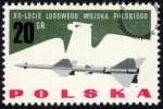 20 lecie Ludowego Wojska Polskiego znaczek nr 1277