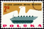 20 lecie Ludowego Wojska Polskiego znaczek nr 1283