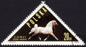 Konie polskie znaczek nr 1299