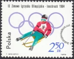 IX Zimowe Igrzyska Olimpijskie w Innsbrucku znaczek nr 1314