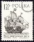 Statki żaglowe znaczek numer 1319