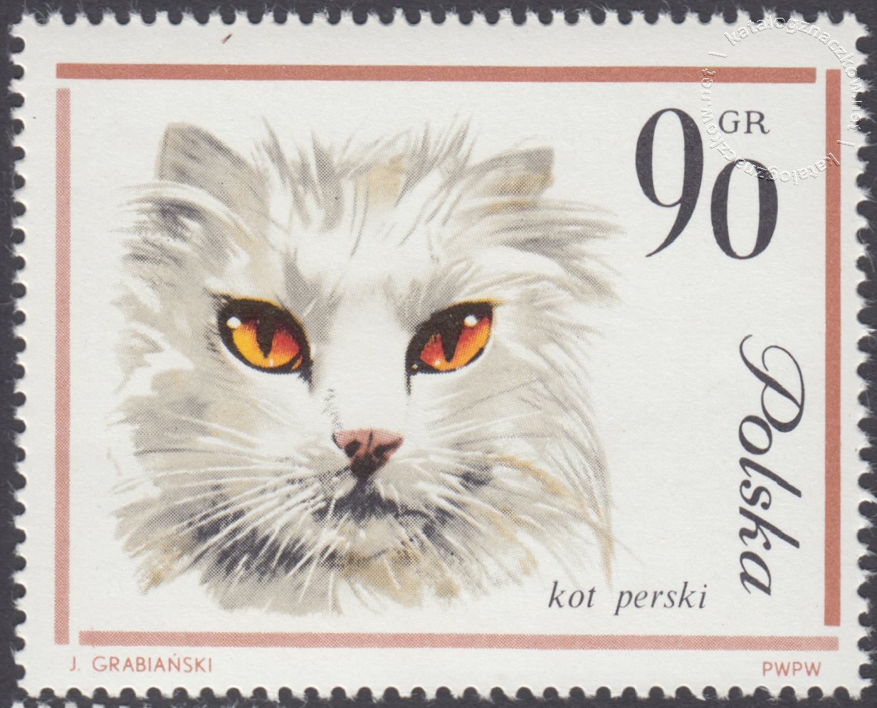 Koty znaczek nr 1331