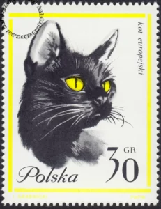 Koty znaczek numer 1327