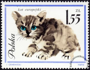 Koty znaczek numer 1333