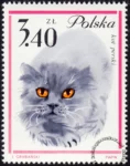 Koty znaczek numer 1335