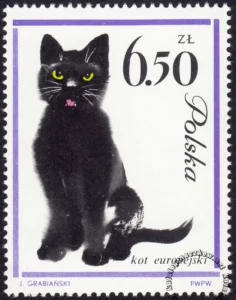Koty znaczek numer 1336