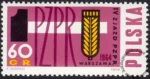IV Zjazd PZPR znaczek numer 1354