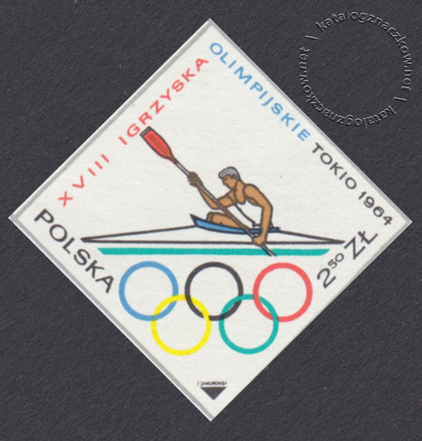 XVIII Igrzyska Olimpijskie w Tokio znaczek nr 1375