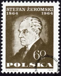 100 rocznica urodzin Stefana Żeromskiego znaczek numer 1379