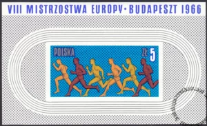 VIIII Lekkoatletyczne Mistrzostwa Europy w Budapeszcie blok numer 36